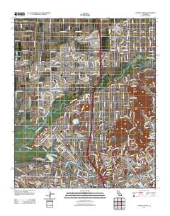 Corona North 2012 topographic map thumbnail