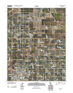 Cressey 2012 topographic map thumbnail