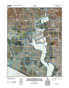 Cuttings Wharf 2012 topographic map thumbnail