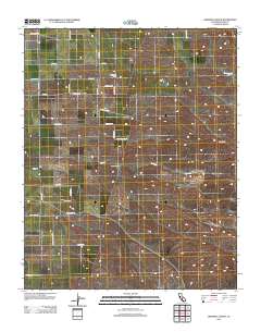 Deepwell Ranch 2012 topographic map thumbnail