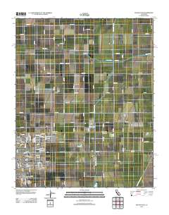 Delano East 2012 topographic map thumbnail