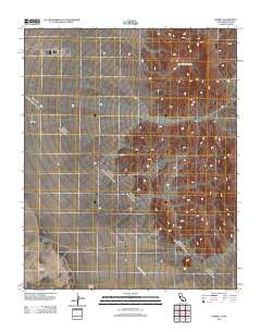 Desert 2012 topographic map thumbnail