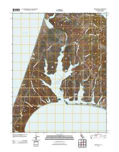 Drakes Bay 2012 topographic map thumbnail