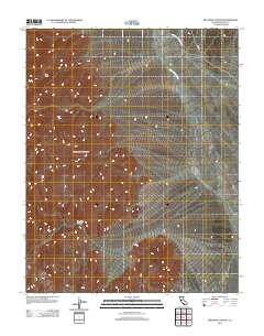 Dry Bone Canyon 2012 topographic map thumbnail