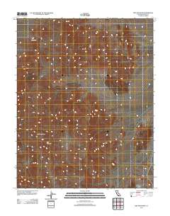 Dry Mountain 2012 topographic map thumbnail