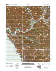 Duncans Mills 2012 topographic map thumbnail