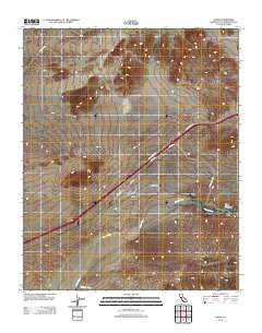 Dunn 2012 topographic map thumbnail