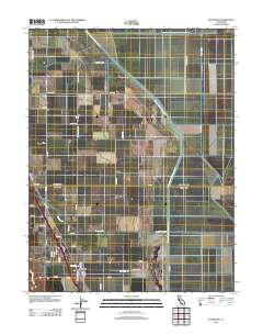 Dunnigan 2012 topographic map thumbnail