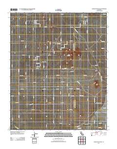 Adobe Mountain 2012 topographic map thumbnail
