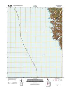 Albion 2012 topographic map thumbnail