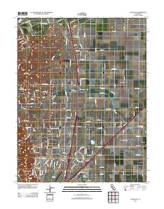 Allendale 2012 topographic map thumbnail