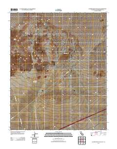 Alvord Mountain East 2012 topographic map thumbnail