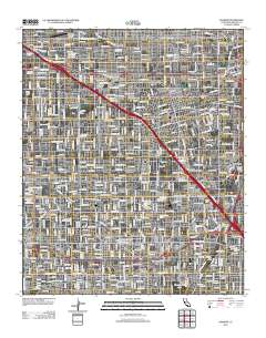 Anaheim 2012 topographic map thumbnail