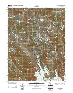 Angels Camp 2012 topographic map thumbnail