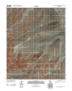 Anvil Spring Canyon East 2012 topographic map thumbnail