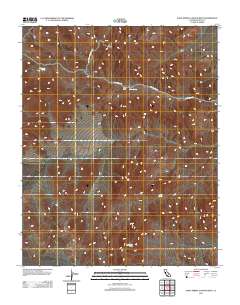 Anvil Spring Canyon West 2012 topographic map thumbnail