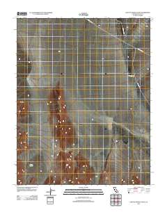 East of Joshua Flats 2012 topographic map thumbnail