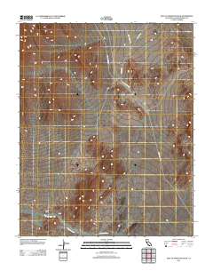 East of Kingston Peak 2012 topographic map preview