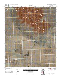 East of Victory Pass 2012 topographic map preview