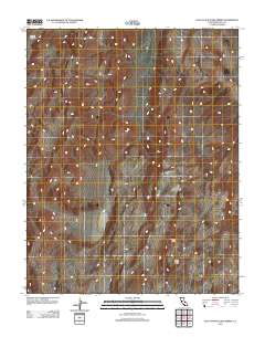 East of Waucoba Spring 2012 topographic map thumbnail