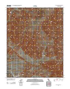 Echo Canyon 2012 topographic map thumbnail