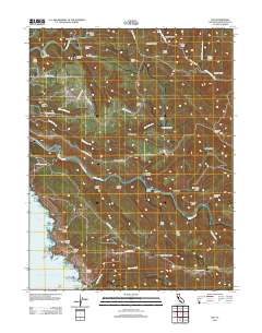 Elk 2012 topographic map thumbnail