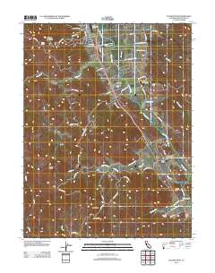 Elledge Peak 2012 topographic map thumbnail