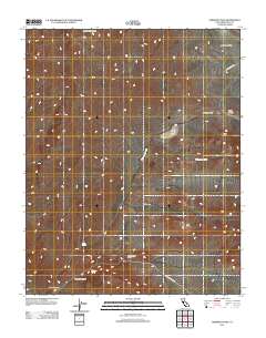 Emigrant Pass 2012 topographic map thumbnail