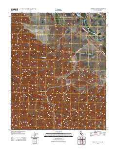 Espinosa Canyon 2012 topographic map thumbnail