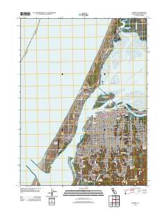 Eureka 2012 topographic map thumbnail