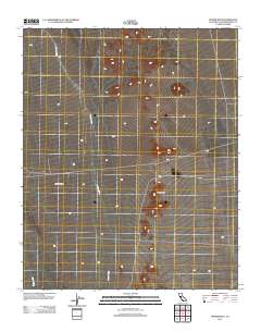 Fenner Hills 2012 topographic map thumbnail