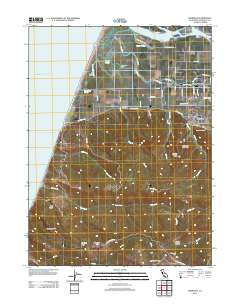 Ferndale 2012 topographic map thumbnail