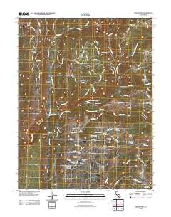 Fiddletown 2012 topographic map thumbnail