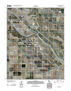 Firebaugh 2012 topographic map thumbnail