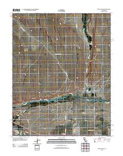 Fish Slough 2012 topographic map thumbnail