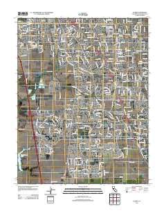 Florin 2012 topographic map thumbnail