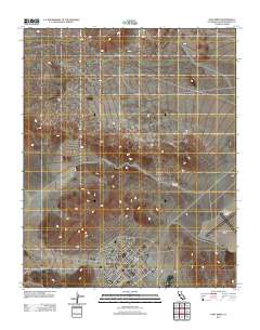 Fort Irwin 2012 topographic map thumbnail