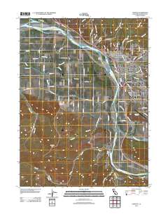 Fortuna 2012 topographic map thumbnail