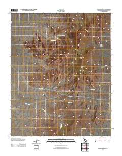 Fountain Peak 2012 topographic map thumbnail