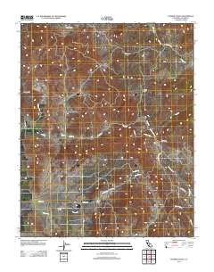 Frazier Valley 2012 topographic map thumbnail