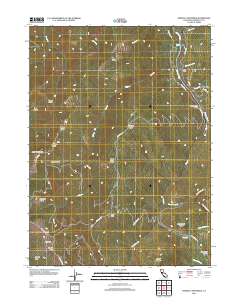 French Camp Ridge 2012 topographic map thumbnail