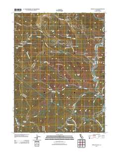 French Gulch 2012 topographic map thumbnail