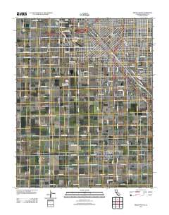 Fresno South 2012 topographic map thumbnail