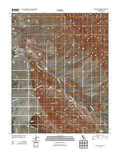 Furnace Creek 2012 topographic map thumbnail