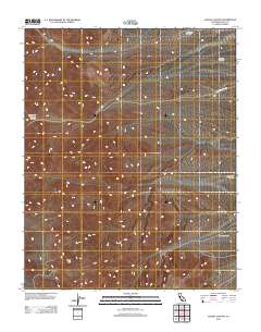 Galena Canyon 2012 topographic map thumbnail