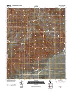 Garlock 2012 topographic map thumbnail