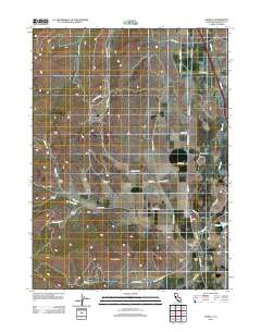 Gazelle 2012 topographic map thumbnail
