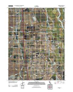 Gerber 2012 topographic map thumbnail