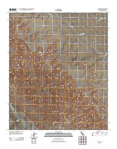 Glamis 2012 topographic map thumbnail
