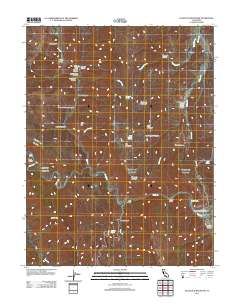 Glascock Mountain 2012 topographic map thumbnail
